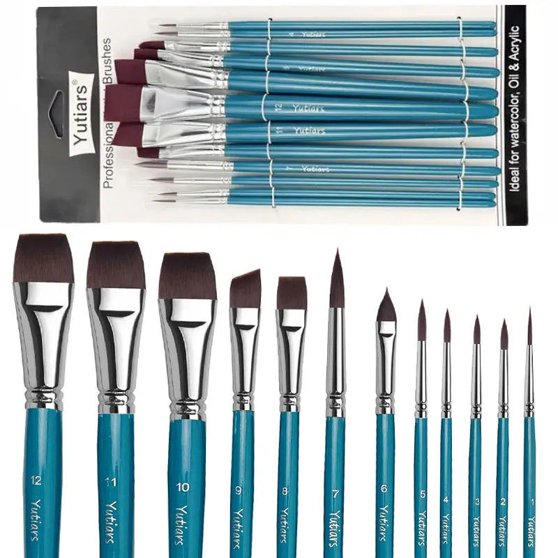 12PCS Face Paint Br…