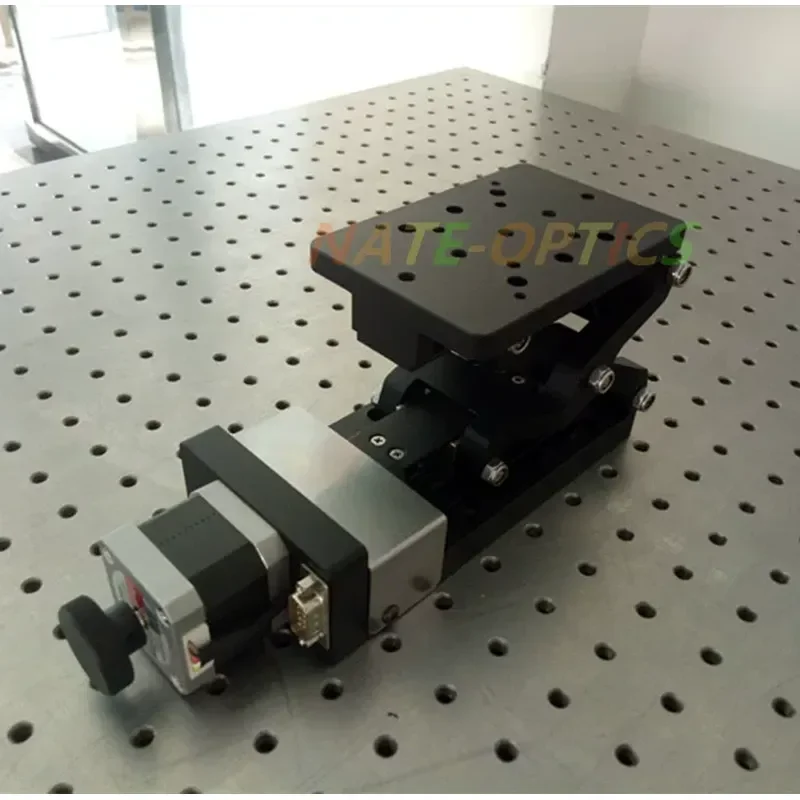 NT01VA60M Precision Optical Motorized Lift Stage - Z-Axis Linear Positioning Slide for Lab