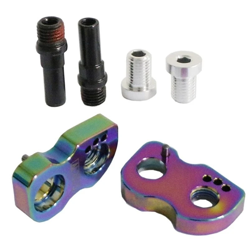 U2JB Cycling v Brake Extension Mounts Bike Brake Adapter Aluminium for Frame & Fork