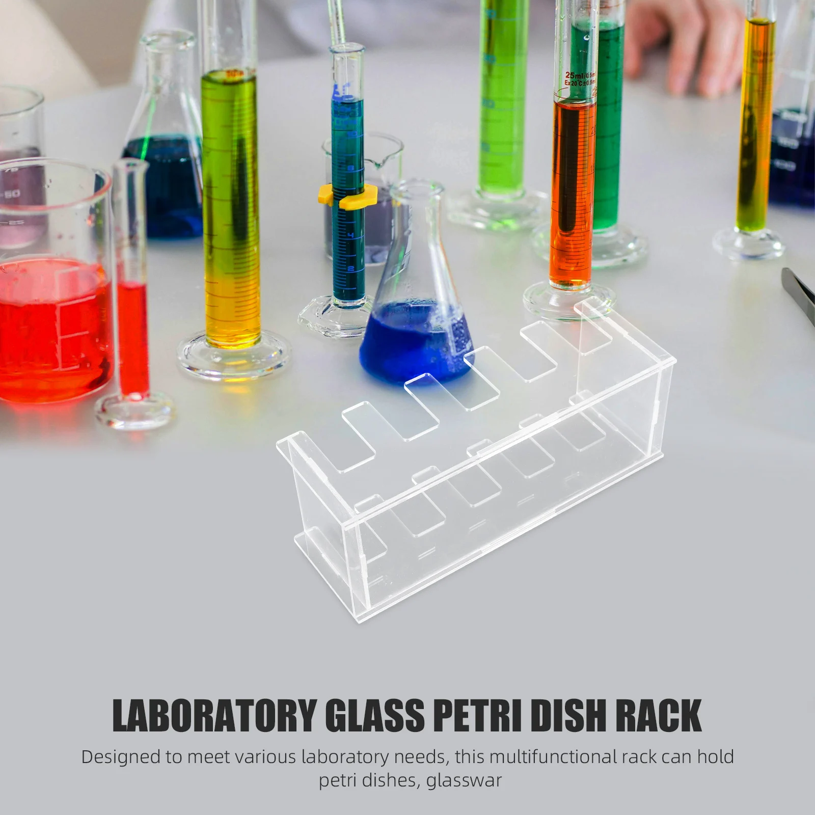 

Laboratory Glassware Drying Rack 90mm Petri Dish Holder Culture Tray Storage Organizer Lab Equipment Stackable Shelf