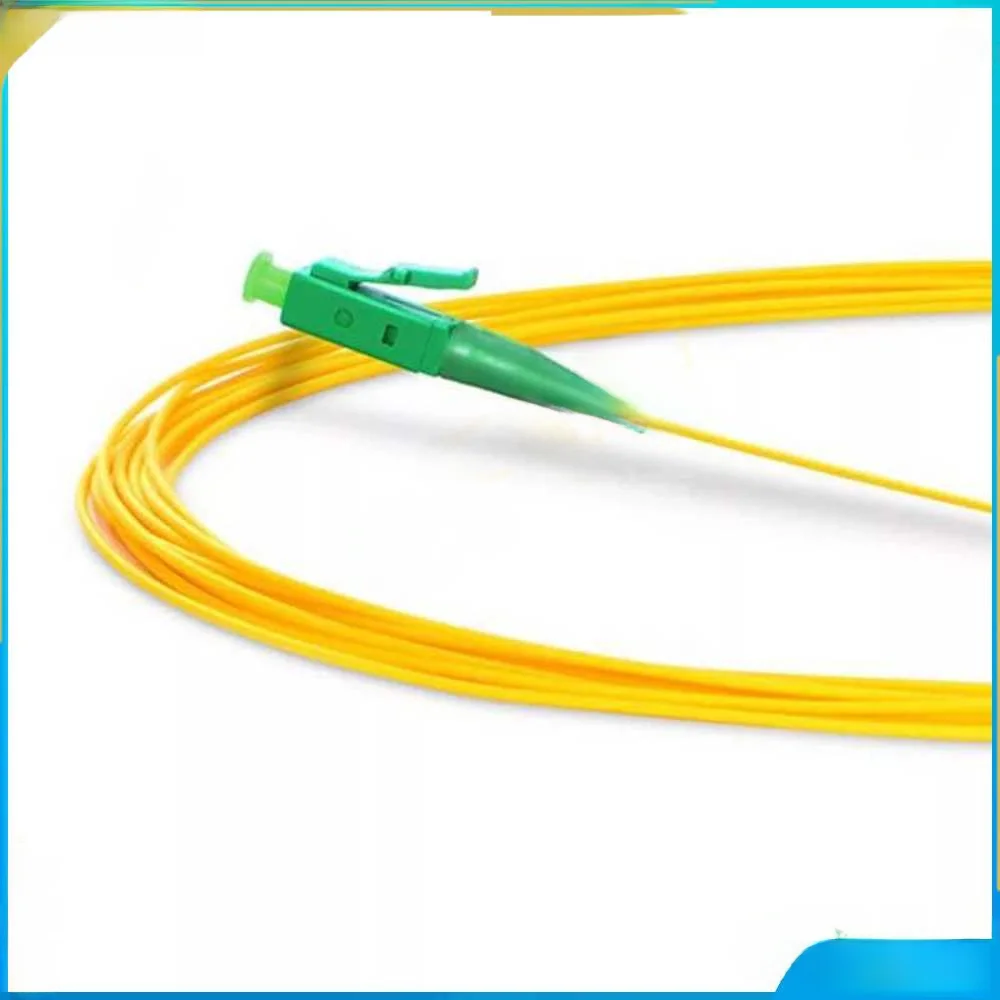 

100pcs Optical Fiber Pigtail LC/APC-SM(9/125)-G652D, G657A1, G657A2-0.9mm Cable-1m