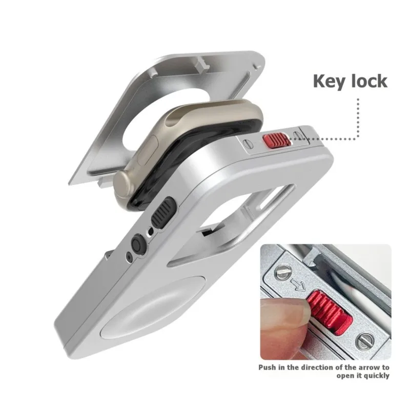 FULL-Metal Protective Case For Watch 46Mm Support Iwatch Expansion Expands For Ipod S10/11