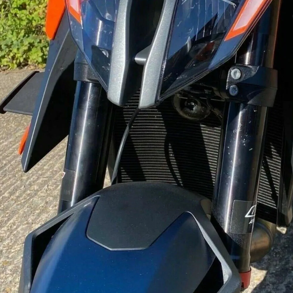 قطع غيار الدراجات النارية واقي الطين الأمامي Downforce المفسدين لـ 1290 Superduke 1290 Super Duke R RR EVO 2018 ~ 2023 2022 2021 2020