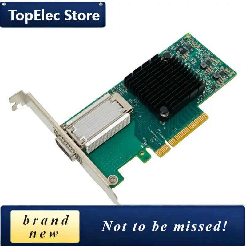 TopElec Almost New Mellanox Mcx4131a-bcat Connectx-4 Lx En Network Interface Card, 40gbe Single-port Qsfp28, Pcie3.0 X8