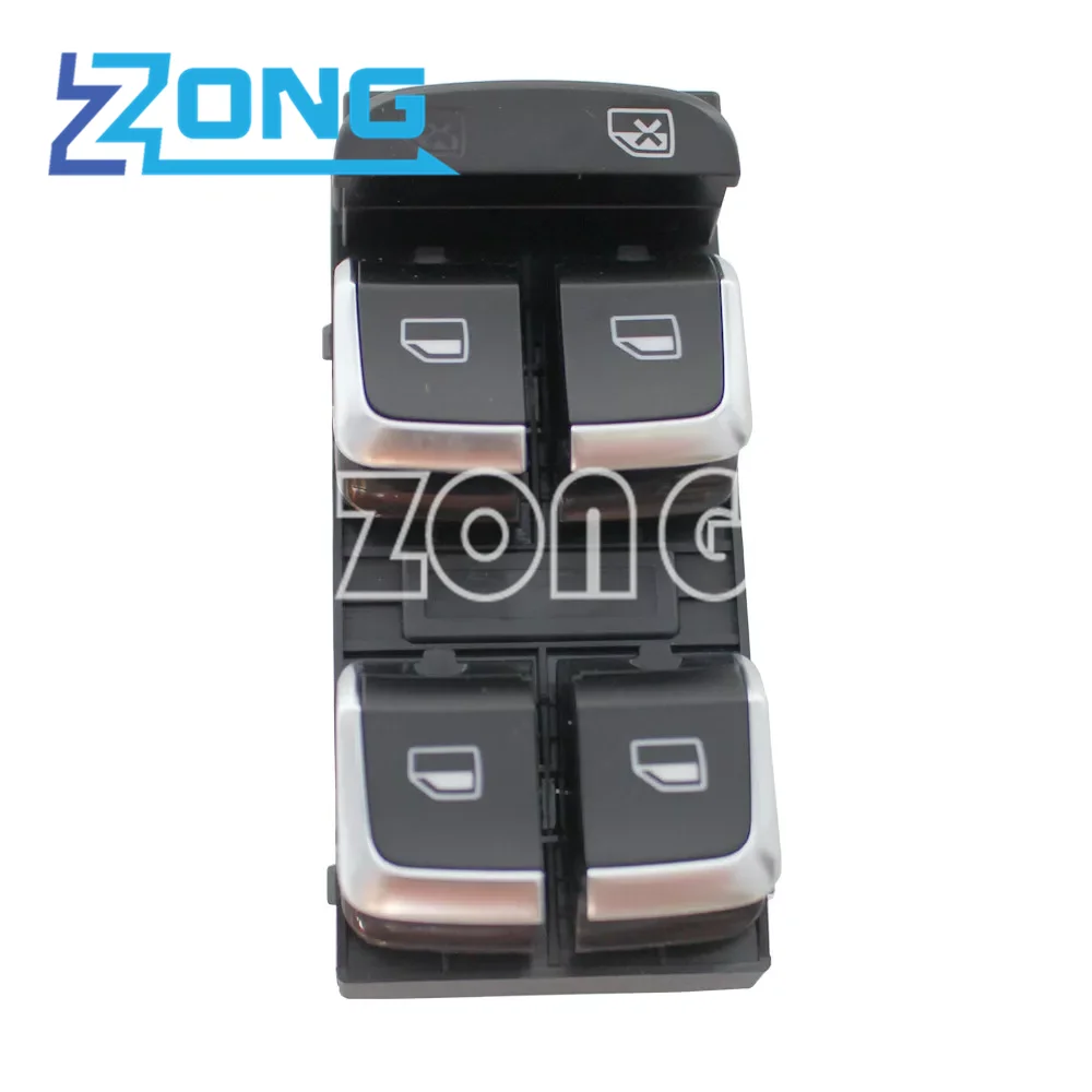 ZONG Master Window Control Switch For AUDI A4 S4 B8 2008 2016 A5 S5 2008 2011 Q5 2009 2016  8K0959851A 8K0959851AV10 8KD959851A