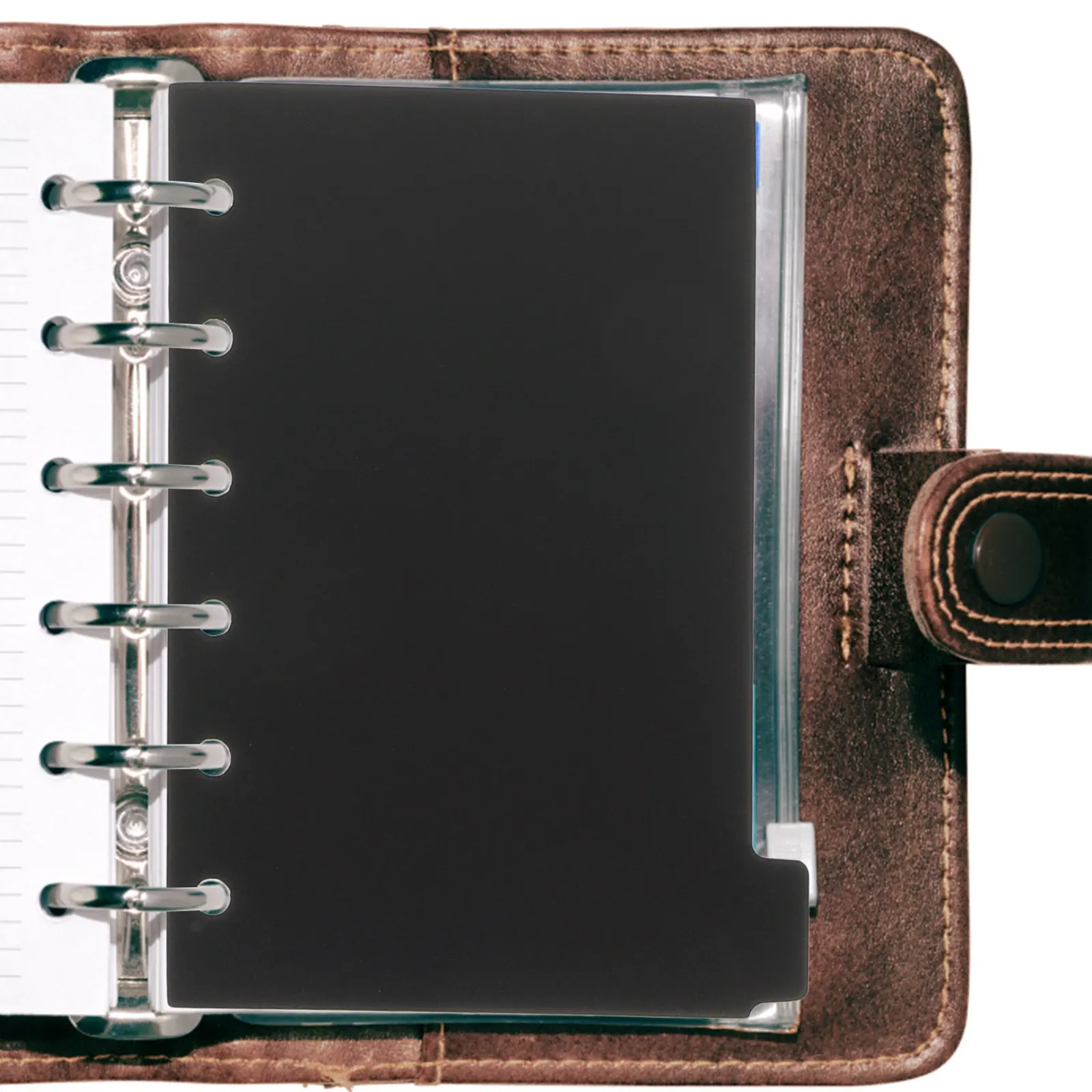 

6 Sheets Binder Dividers Loose Leaf Indexing Pages for 6 Rings Binder Organizer Tab Divider Dividers Tabs for Binders