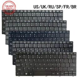 US/UK/RU/SP/FR/BR Laptop Keyboard For ACER D255 D256 D257 D260 D270 D271 N55C ZH9 ZE6 E350 eMD350 ONE AO521 AO522 AO533 AO532G