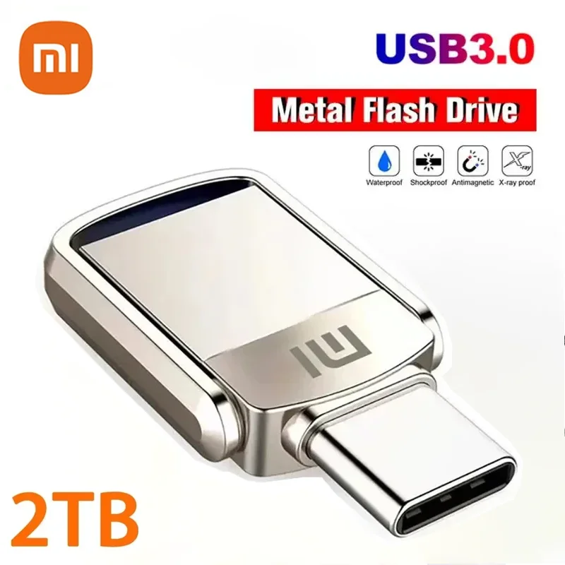 Xiaomi 1tb usb 3,0 Flash-Laufwerke Hoch geschwindigkeit übertragung Metall Pen drive Speicher karte Pen drive Flash Disk Memoria wasserdichter Stick neu