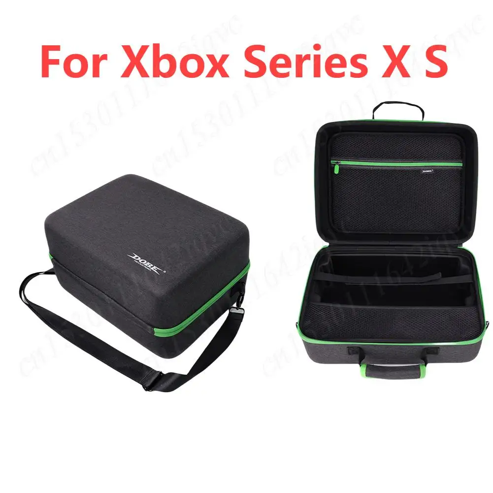 Portable Travel Carrying Case For Xbox Series X S Hanbag Shockproof Game Console Shoulder Bag Gamepad Controller Accessories