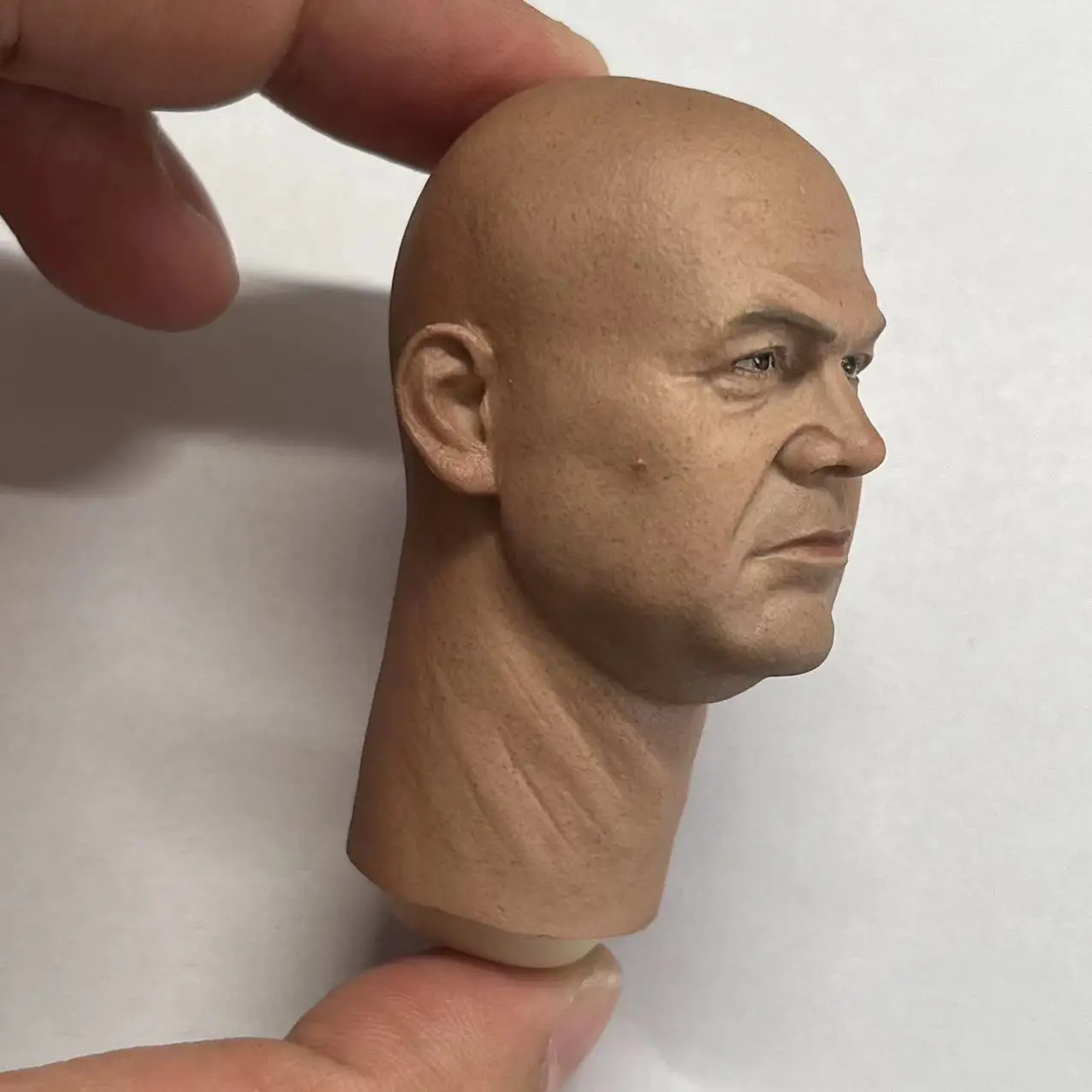 1/6 Scale Vincent D'Onofrio Head Sculpt PVC Male Head Carving Model Fit 12 inch Soldier Action Figure Body