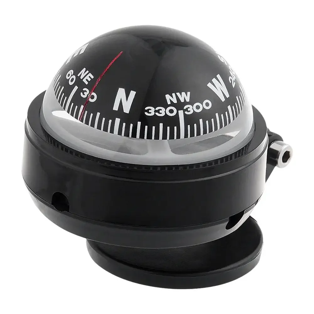 

Spherical Compass Vehicle Navigation Onboard Compass Camping Hiking Portable Compass Copper Electronic Compass Marine Navigation