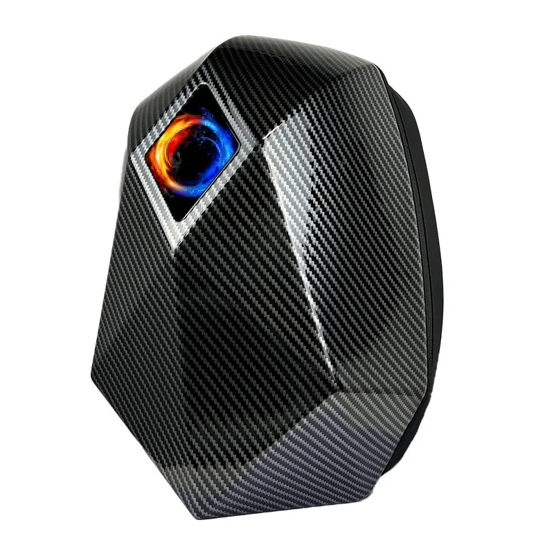 LED backpack, luminous bluetooth motorcycle riding hard shell sports bag