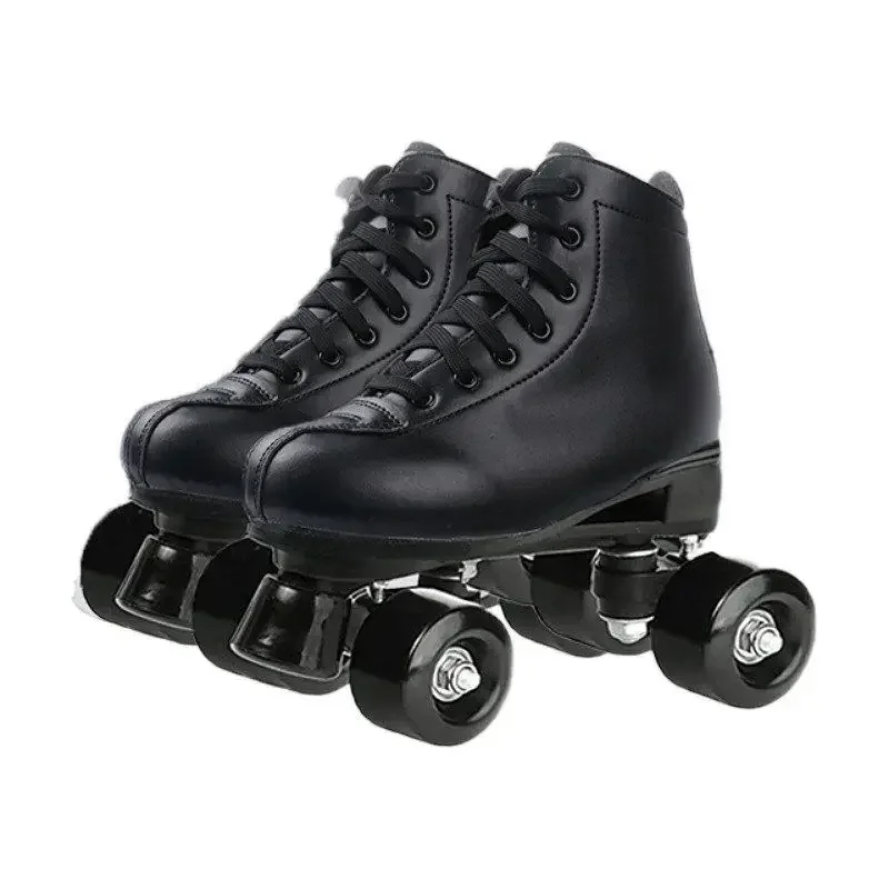 Men's/Women's Art Roller Skates Polyurethane Material Graphics Four Door Indoor/Outdoor Flash Roller Skates