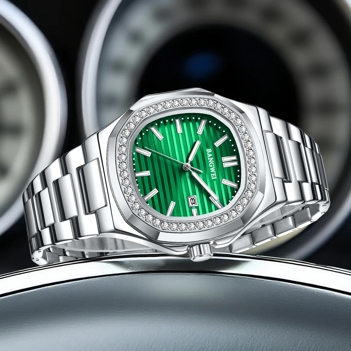 Reloj de pulsera LIGE 2026 Original para hombre, reloj luminoso resistente al agua de acero inoxidable para hombre, reloj de cuarzo de lujo a la moda con fecha semanal para hombre