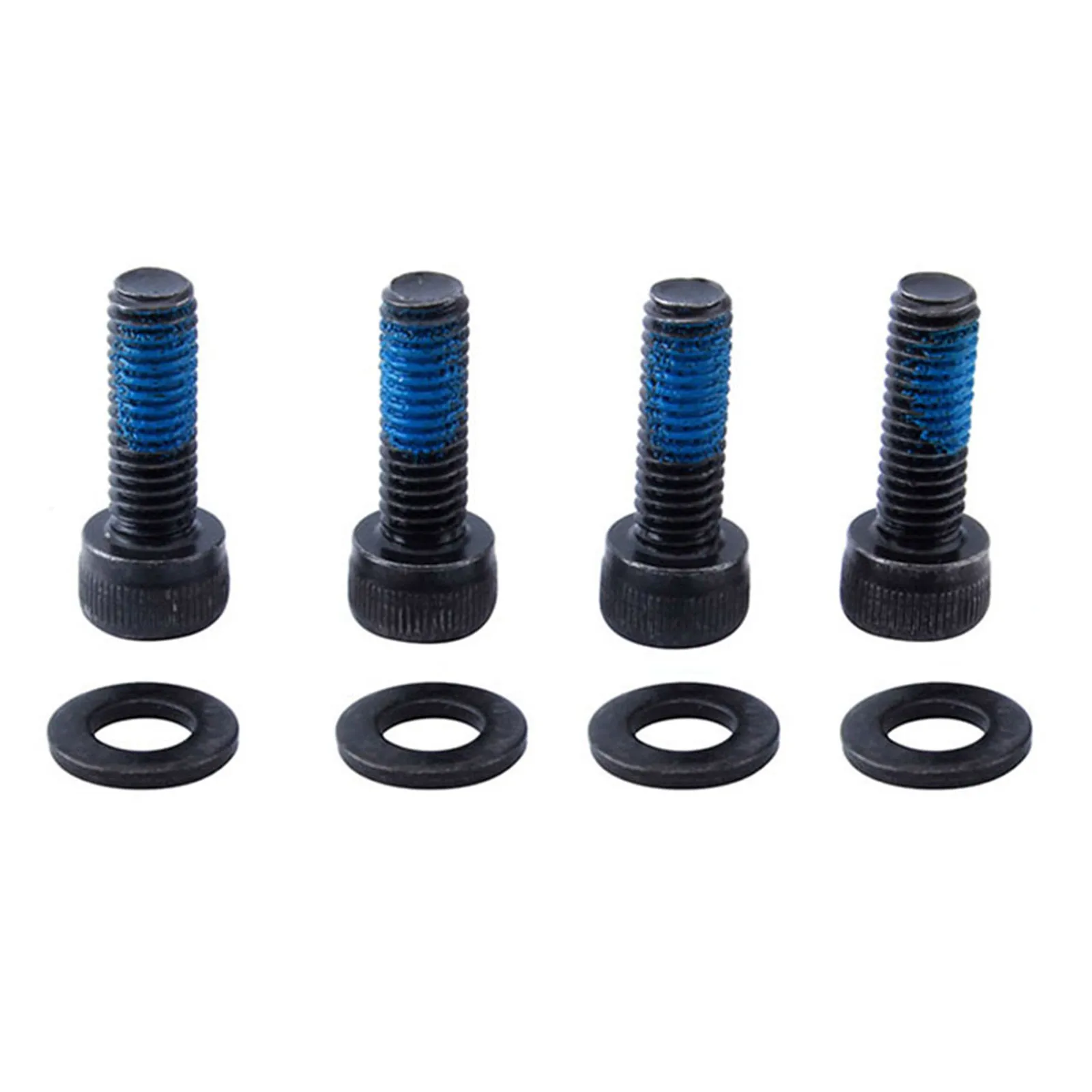 

4pcs M6*18 Steel Screws For Disc Brake Mount Adapter Durable Bike Brake Fixing Long Screw With Washers Bicycle Motorcycle