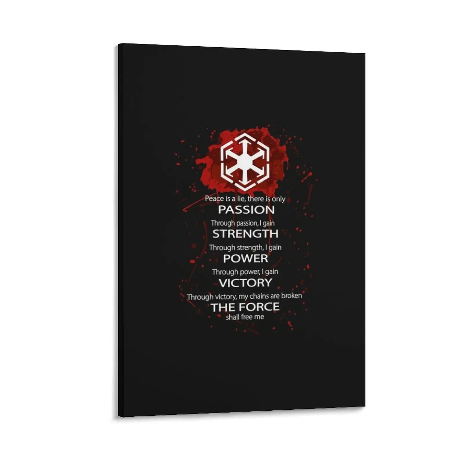 

Sith Code Essential T-Shirt Canvas Painting wall art canvas painting interior paintings room decoration