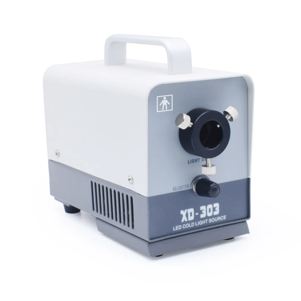 

20W ENT Medical Industry Portable Cold Light Source Equipment Endoscope Y Fiber or Led Fiber Optical Light Source