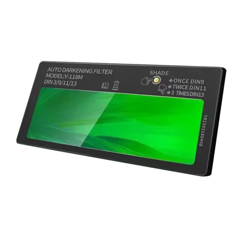 M12K-Gelas Las dengan 3 Tingkat Kegelapan Yang Dapat Disesuaikan dan Transmisi Cahaya Tinggi untuk Melindungi Mata Anda dari Cahaya Berbahaya