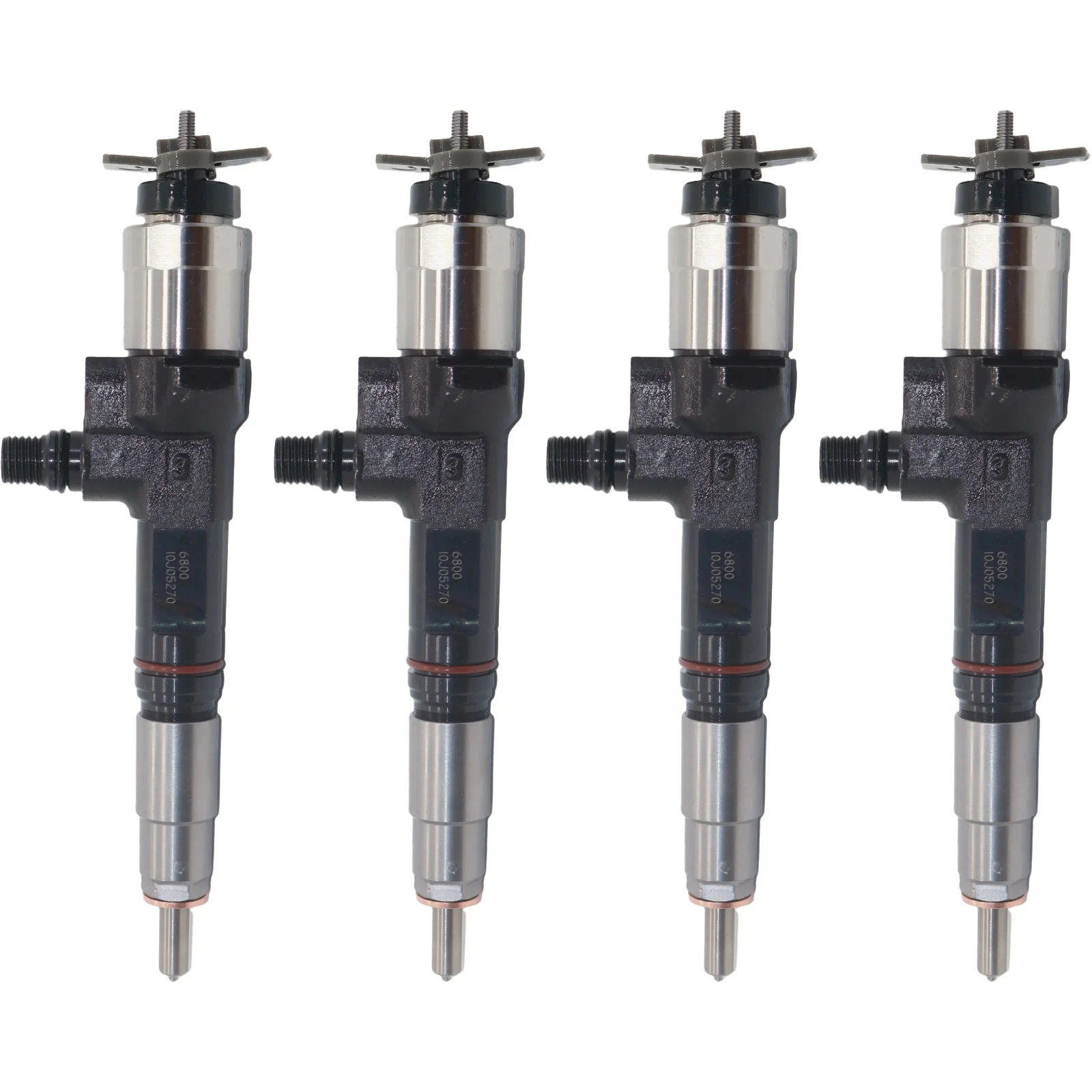 

4PCS Fuel Injector 95000680 Compatible for KUBOTA V3800 4-CYL