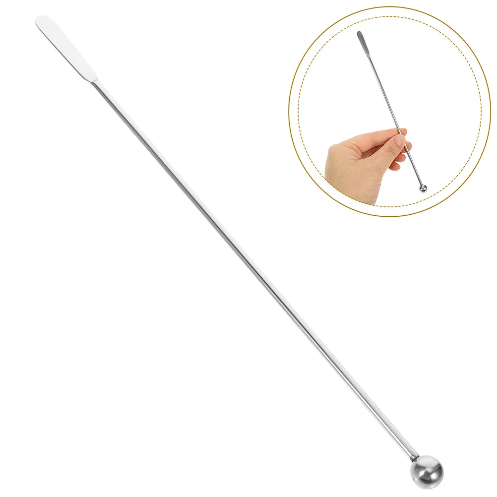 

2Pcs Stainless Steel Cocktail Coffee Stir Sticks Reusable Metal Drink Mixing Stirrers for Tea Milk Beverages Tea Stir Sticks