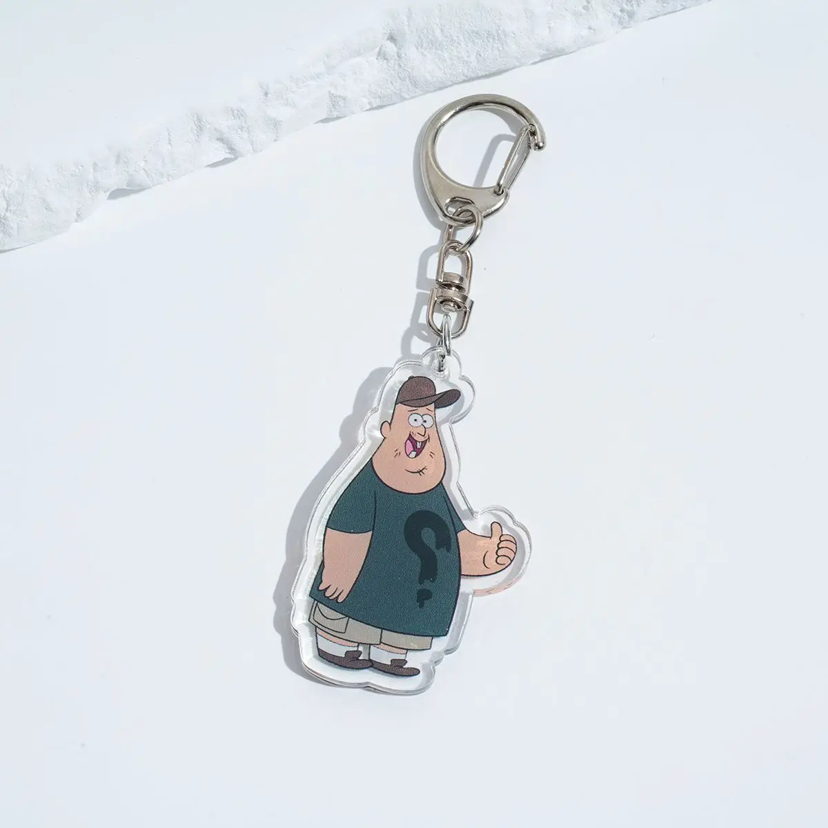 Acrylic Cartoon Anime Pendant Keychains Holder Car Key Chain Key Ring Phone Bag Hanging Jewelry Gifts Accessories Gravity Falls