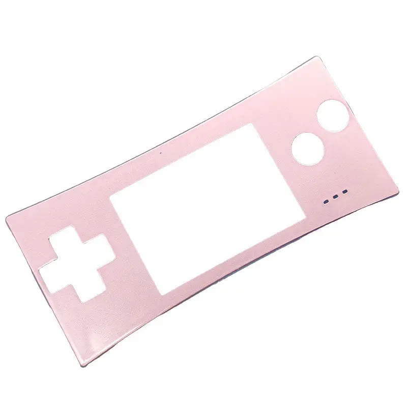 Electroplating For GBM Console Front Housing Shell Faceplate Cover Replacement Faceplate Case For GBM Console Gaming Accessories