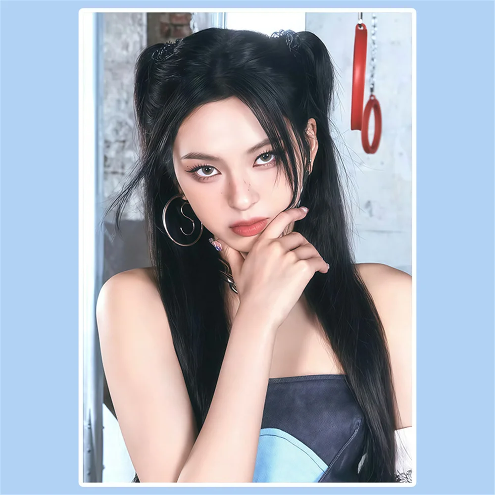 Kpop BABYMONSTER 1st Album DRIP Poster Character Printing Self-adhesive Wall Poster Decoration RUKA RAMI Fans Collection Gift