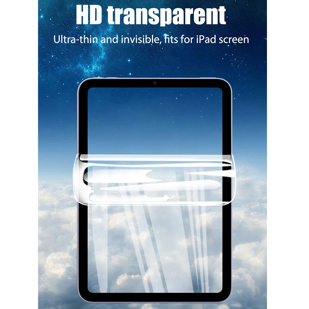 Film de protection d'écran pour tablette Oppo Pad 2022, 3 pièces, souple, HD, transparent, 11 pouces