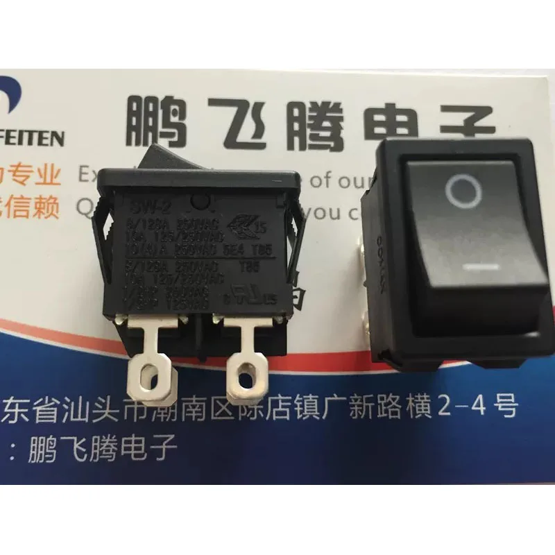 

1pcs/lots Genuine U.S.A. High Current Boat Switch 4-pin 2-speed Rocker 10A250V SW-2 SW-26A10N-D13 SW26A10ND13