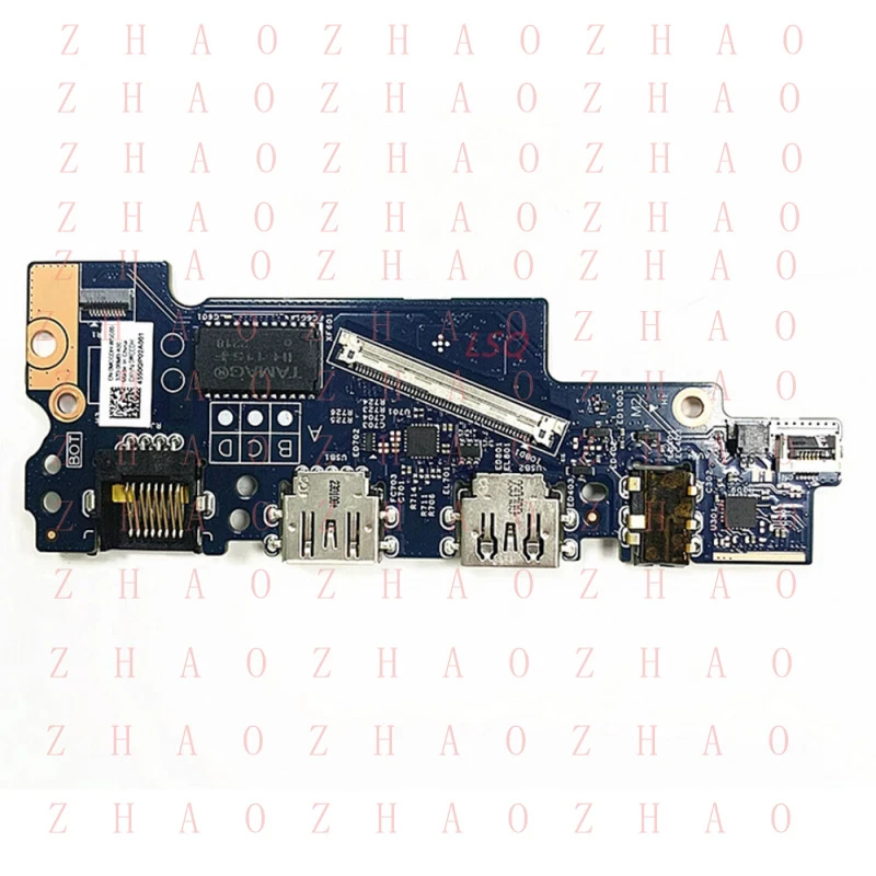 L+ For DELL Latitude 3520 E3520 USB Audio Ethernet IO Board  203513-1 0MCCDH MCCDH