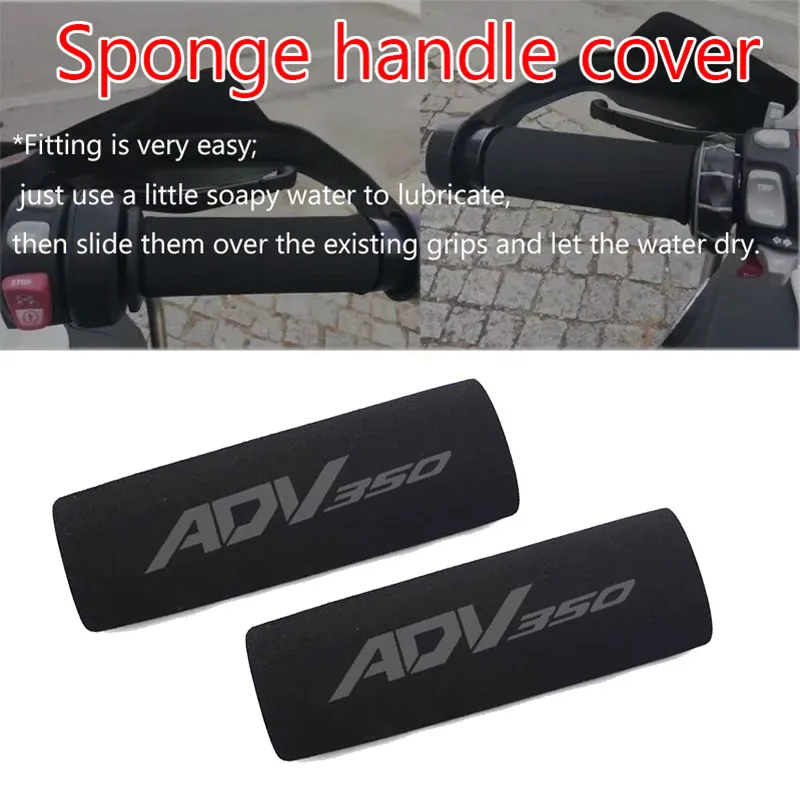 For Honda ADV 160 150 350 Forza 350 750 NSS 350 PCX 125 150 160 Motorbike Anti Vibration Handle Bar Foam Comfort Slip Over