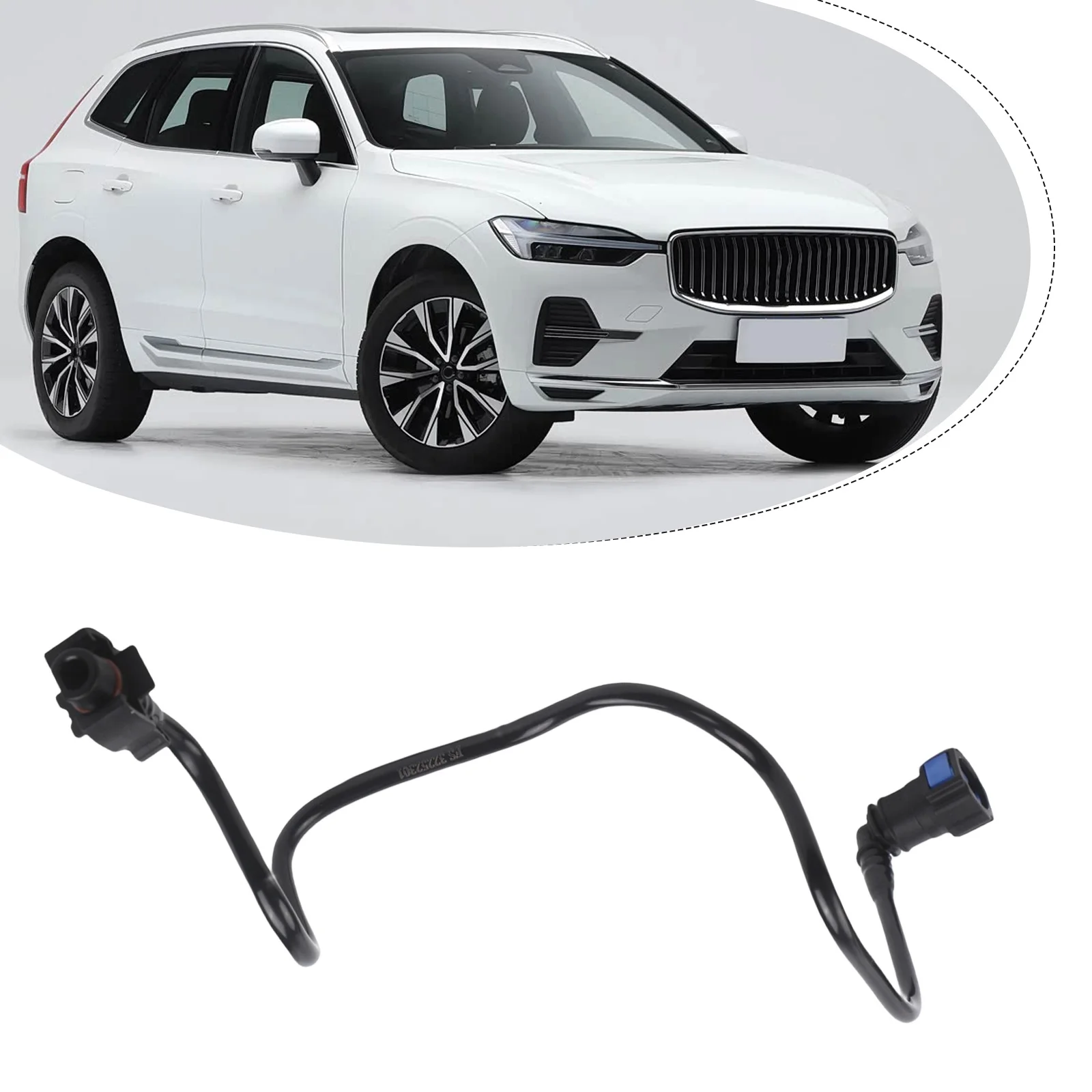 Expansion Tank Bleeder Hose for Volvo For XC90 For XC60 2014+ Part Number 32252301 Replacement for Engine Cooling System