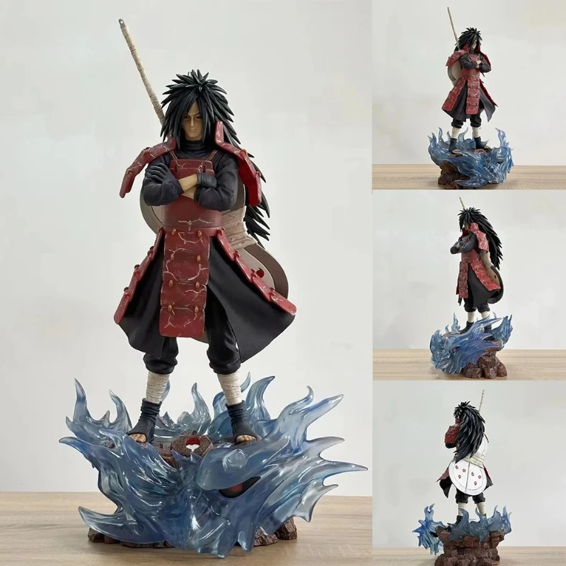 

Naruto Series Model Figures Super Large Version Uchiha Madara Glowing Model Figures Desktop Ornaments Boy Gifts Collection Gifts