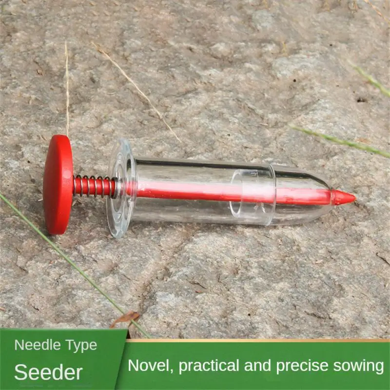 1~10PCS Syringe Seeder Mini Sowing Seed Dispenser Garden Seed Sower Planter Manual Seeding Flower Pot Flower Bed Gardening Tool