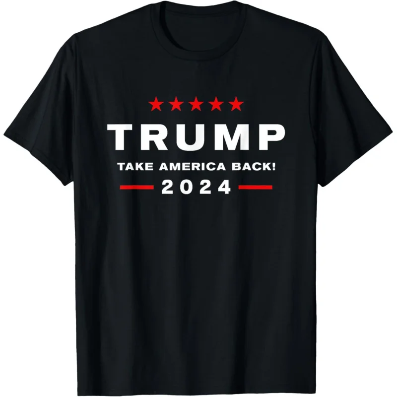 

Donald Trump Returns to US Election in 2024 with Men's and Women's Top T-shirts