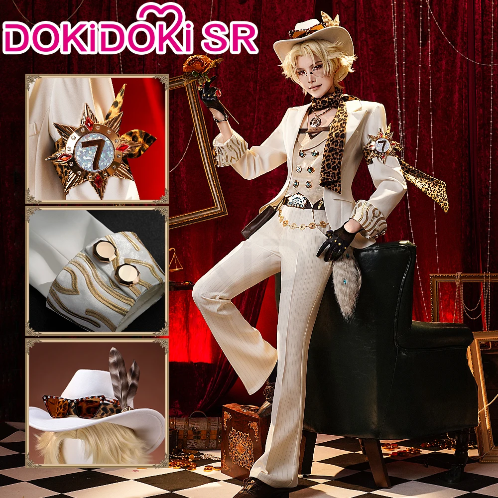 Disfraz de Cosplay Norton Campbell 2026, Identity V DokiDoki-SR, Uniforme Masculino, Sombrero de Cosplay Norton Campbell