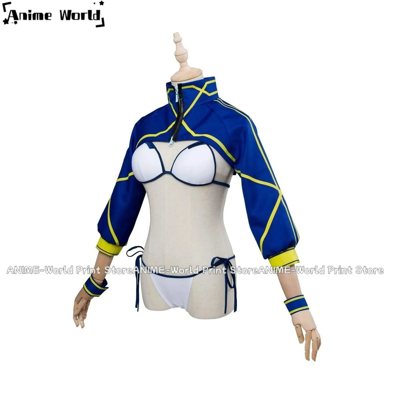 

《Custom Size》Anime Fate/Grand Order Mysterious Heroine X Swimsuit Cosplay Costume