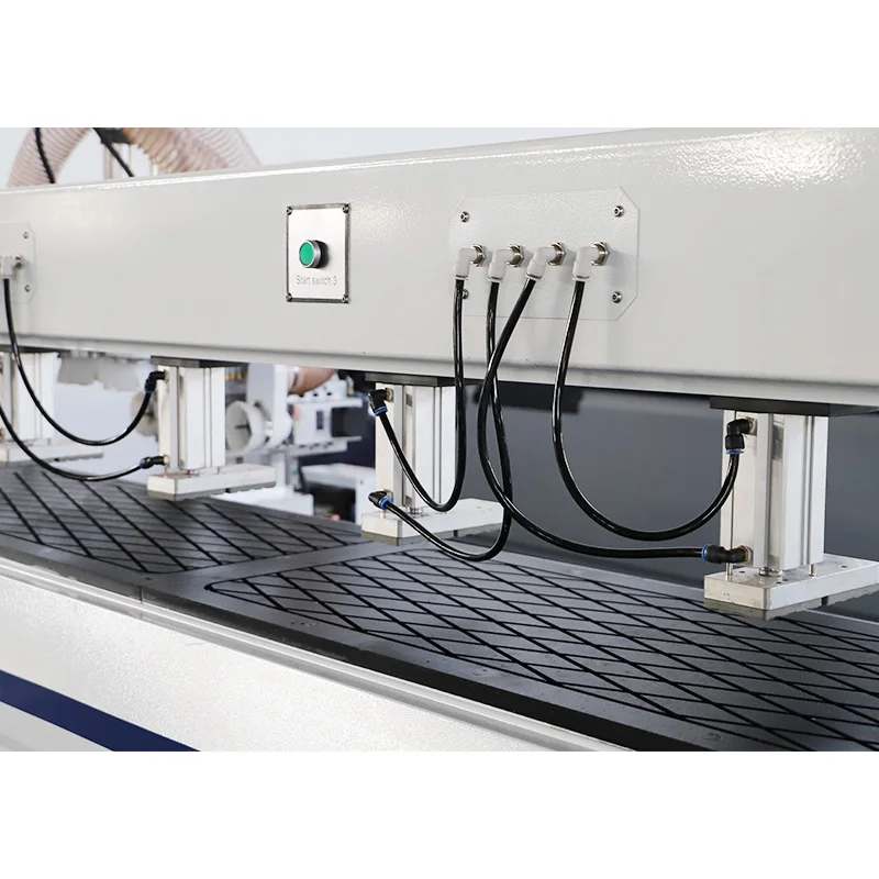 High Quality Non-pulling Cabinet Door Free Handle CNC Drillng Wood Working Machinery for Furniture