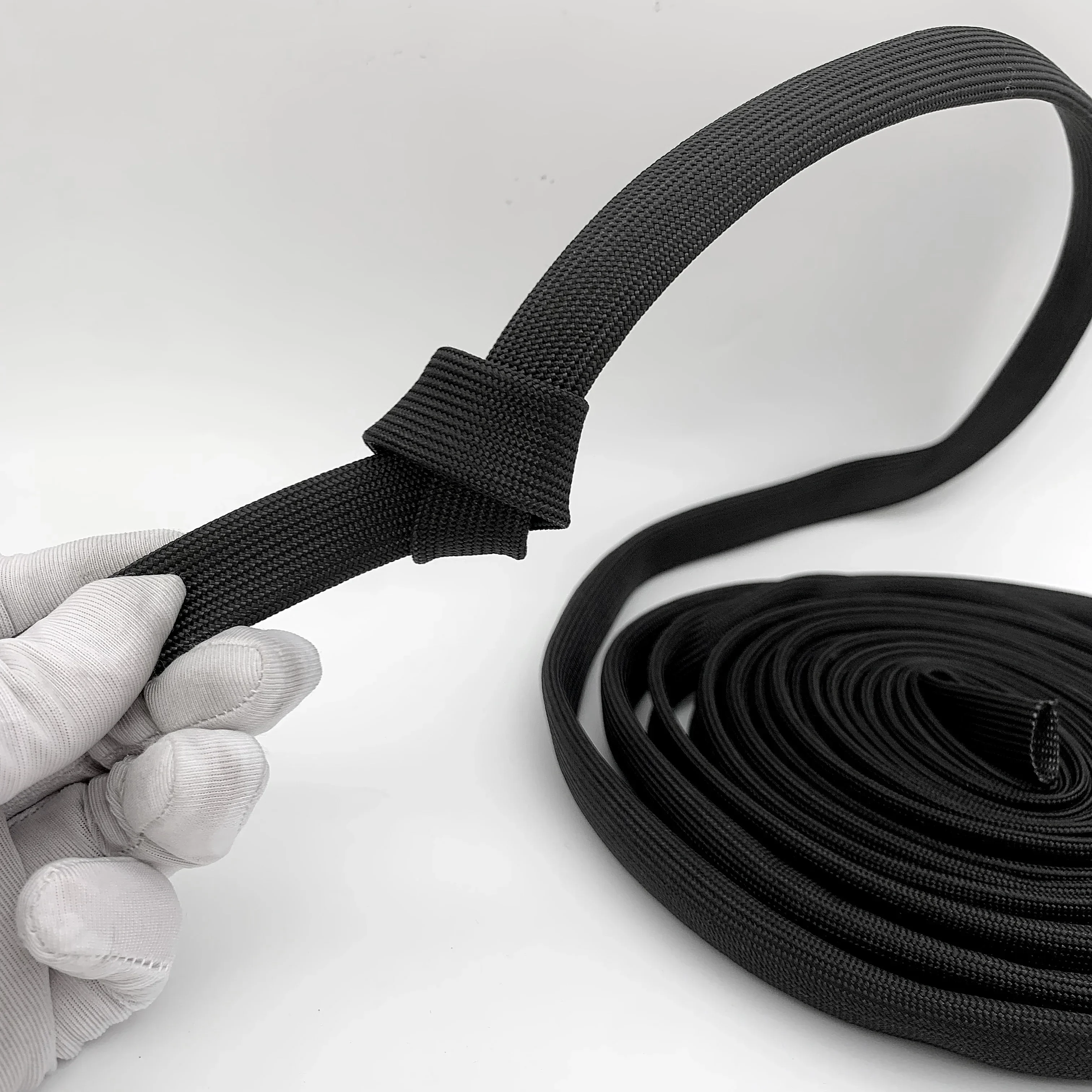 600°C High Temp Fiberglass Sleeving Braided Cable Sleeving ID 0.5-30mm Insulation Wire Protection Cable Sleeve Wire Sheath