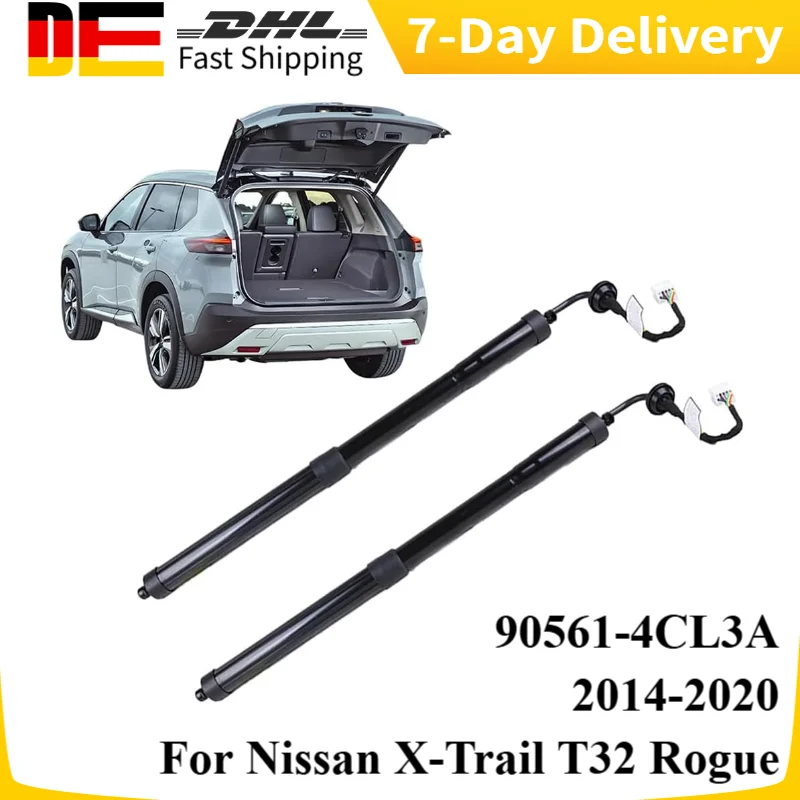 2x 905614BA4A Pistoni Elettrici per Portellone Posteriore per Nissan X-Trail T32 Rogue 2014-2020 Supporto Elettrico per Bagagliaio 905614CL3A