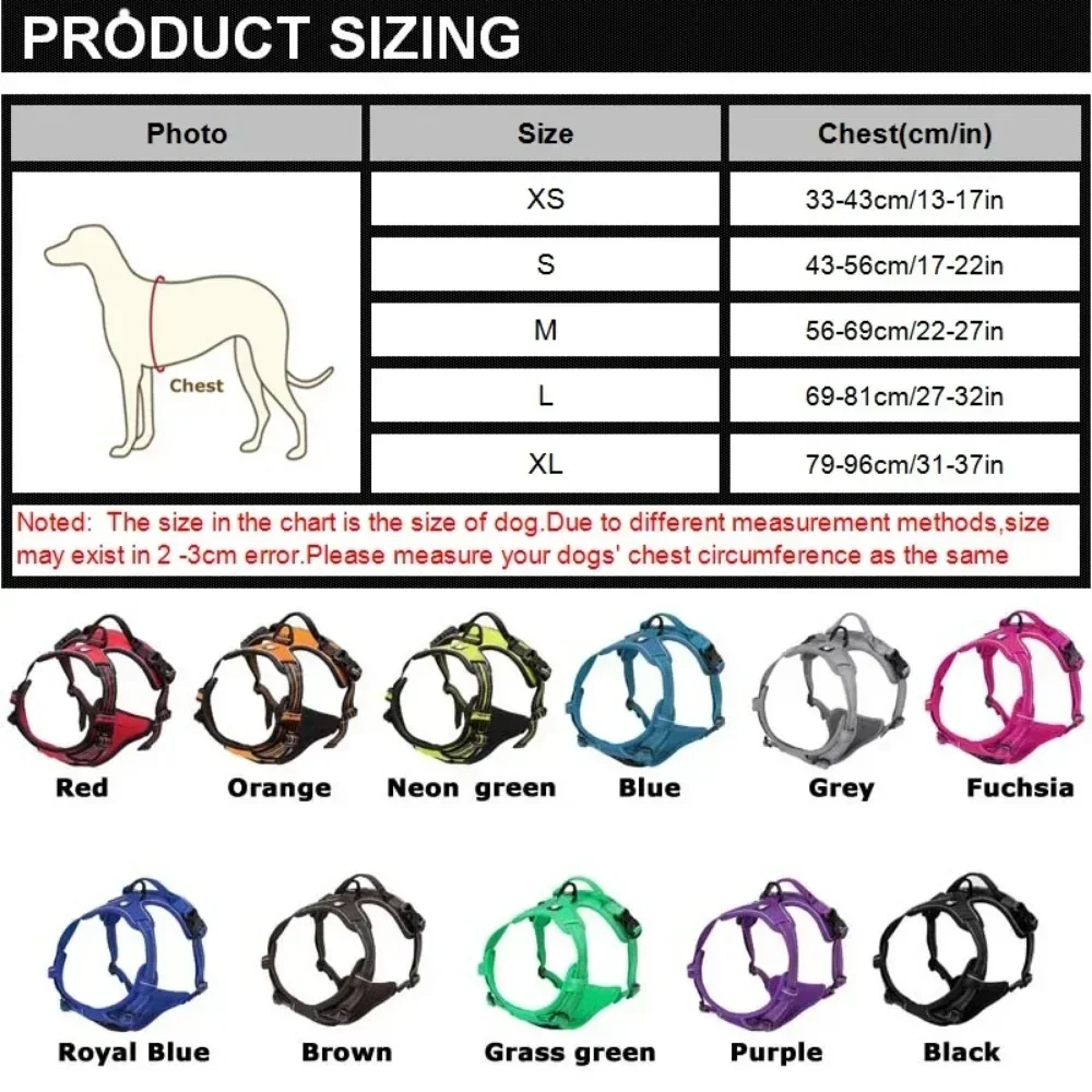 Reflective Adjustable Breathable Vest Chest Strap for Small Medium Large Dogs Pet Dog Harness Cat Puppy Collar Dog Accessoires