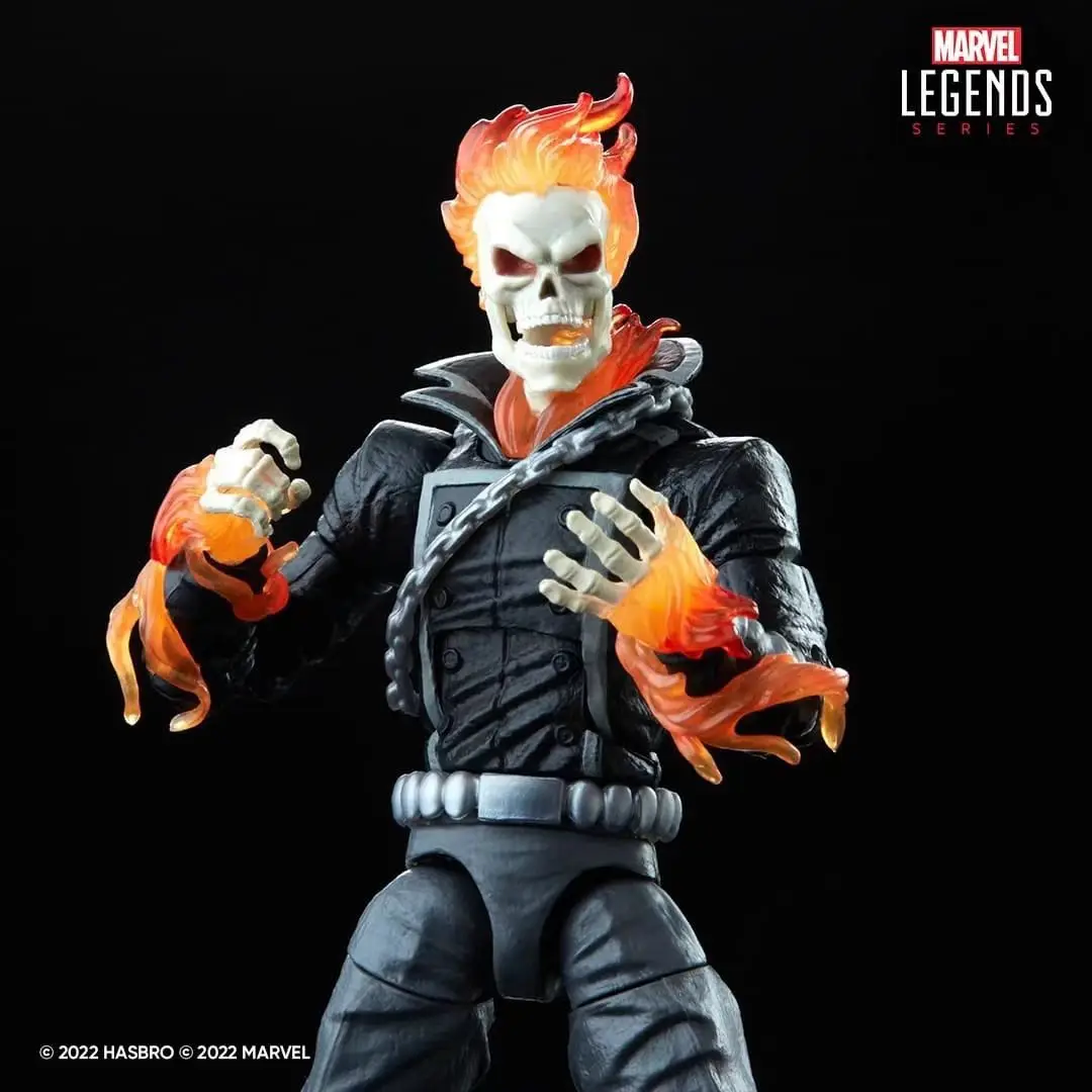 Disponibile Hasbro Marvel Legends Series Ghost Rider 15 cm Anime Action Figure Modello Desktop Figurine Giocattoli Ornamenti per bambole Regali per bambini