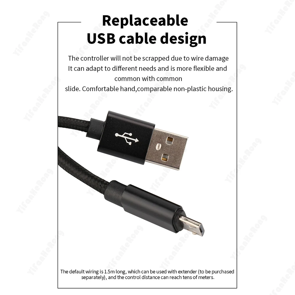 Controlador de volumen de computadora USB Plug and Play Mini un botón para computadora portátil PC altavoz silencioso Control de audio