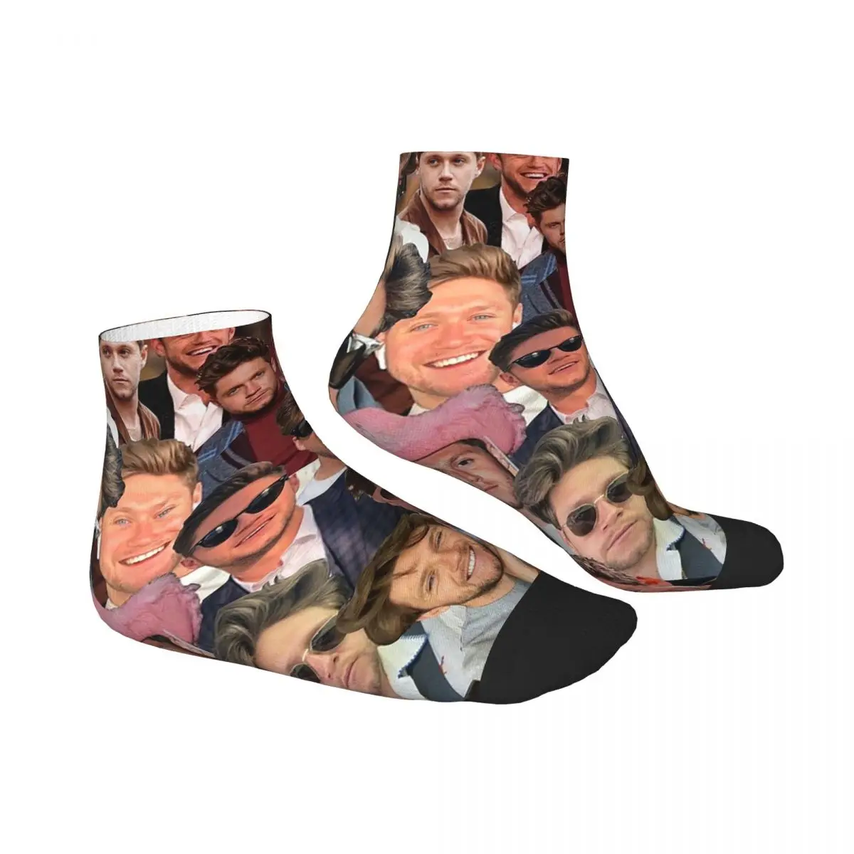 NiallHoran Photo Collage Socks Harajuku Super Soft Stockings All Season Socks Accessories for Man's Woman's Christmas Gifts