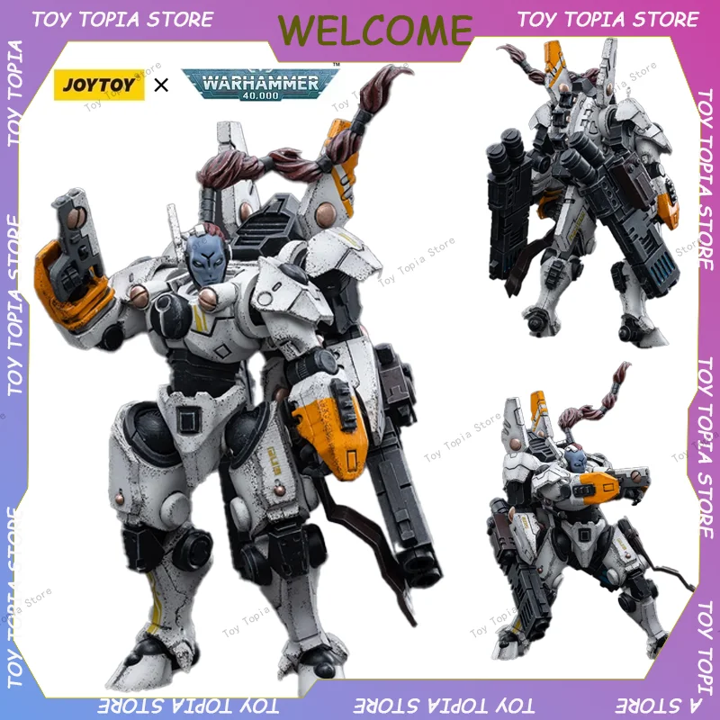 JOYTOY Warhammer 40k 1/18 T'au Empire Commander Shadowsun Action Figures Mmovable Figurine Toys Collection Decor Model Gifts