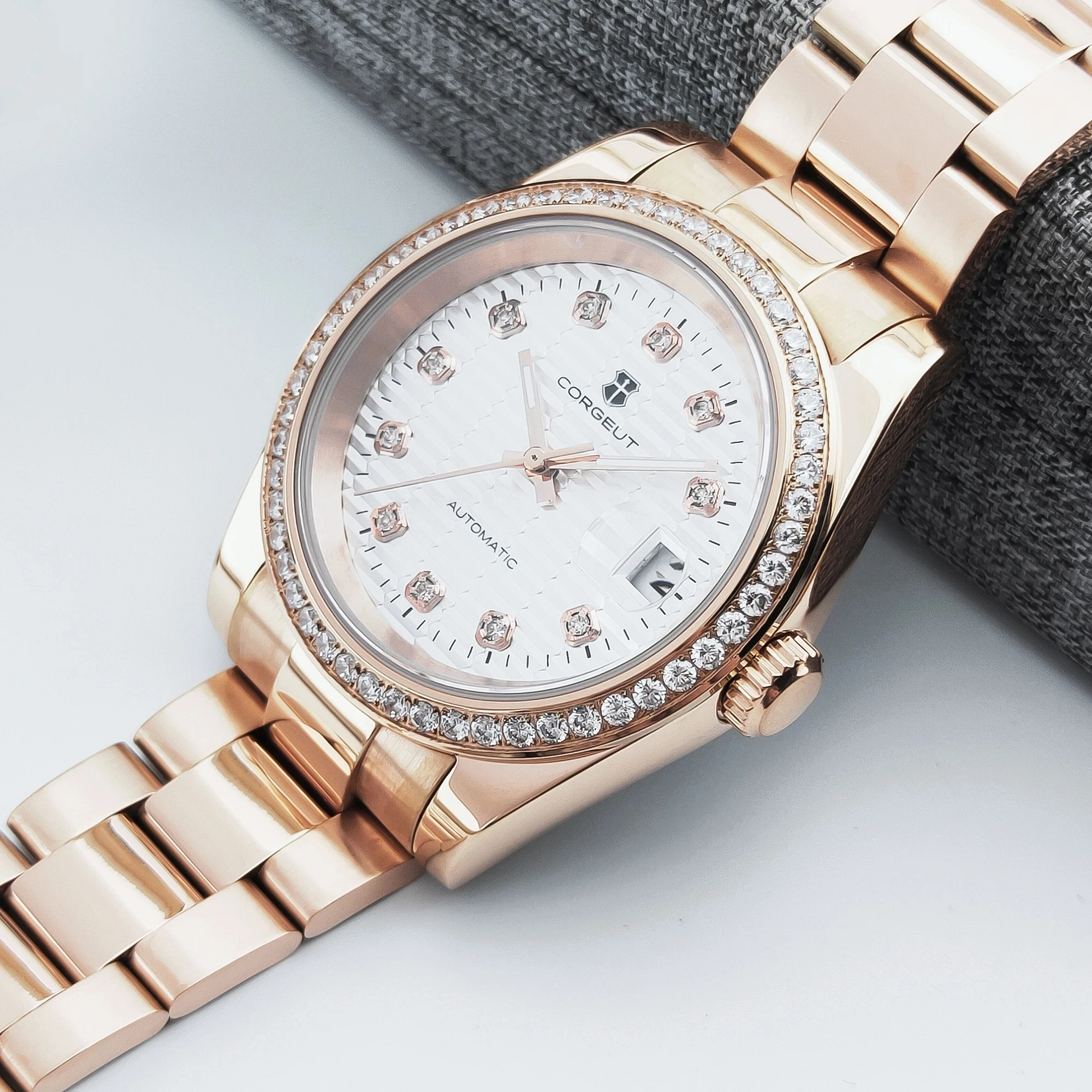 오토무브먼트 사파이어 글라스, 316L 스테인리스강, 야광 시계, NH35, 36mm, 39mm