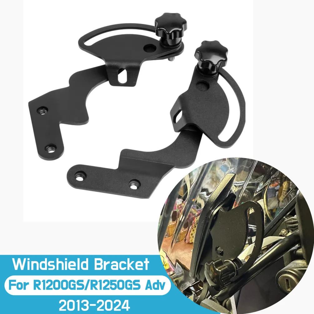 For BMW R1200GS Adventure 2014-2019 Windshield Support Holder R1250GS Adv 2018-2024 Motorcycle Windscreen Strengthen Bracket