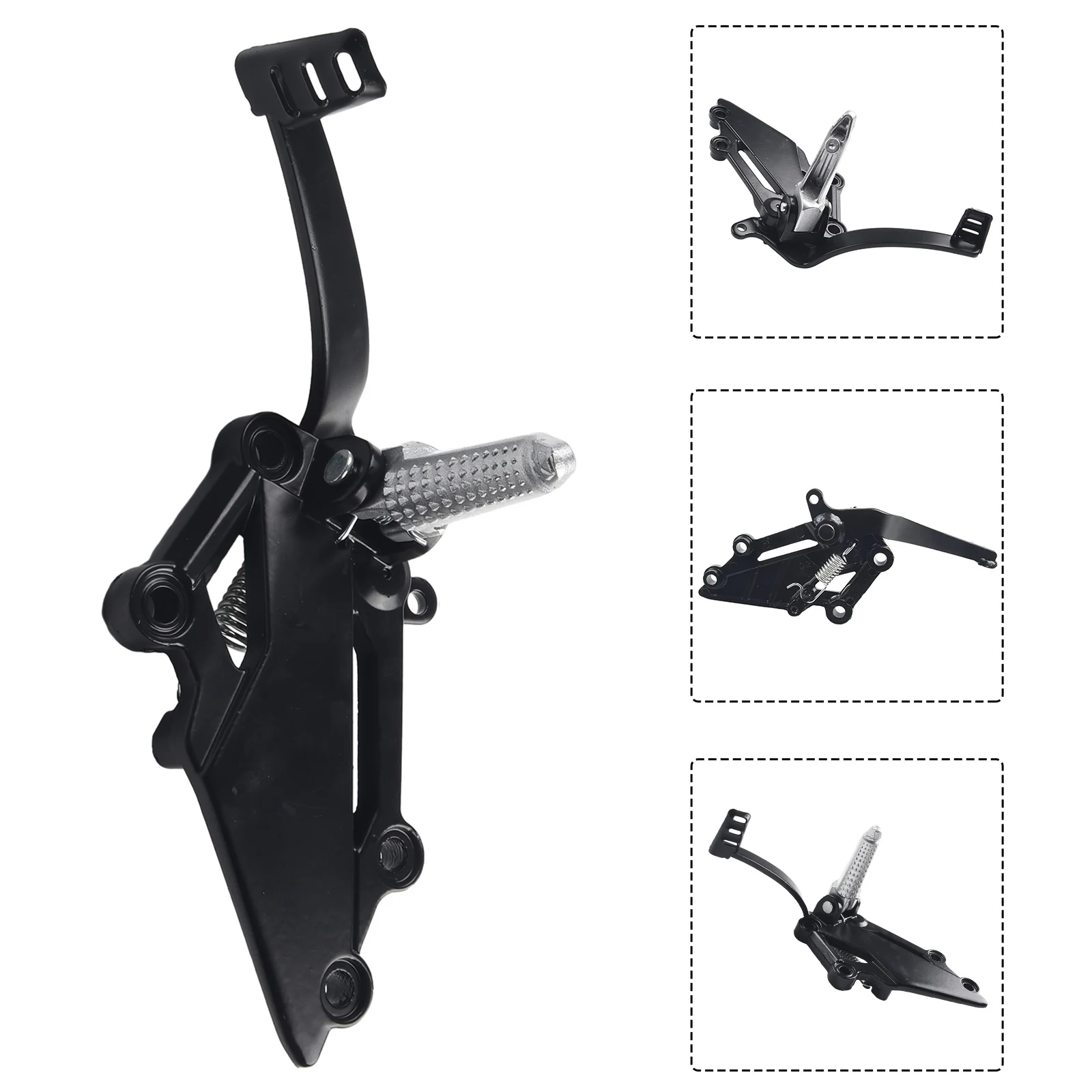 Foot Peg Bracket Brake Pedal Lever Assembly For KAWASAKI EX 250R NINJA250 R NINJA300 Motorcycle Rider Foot Rests Pedal