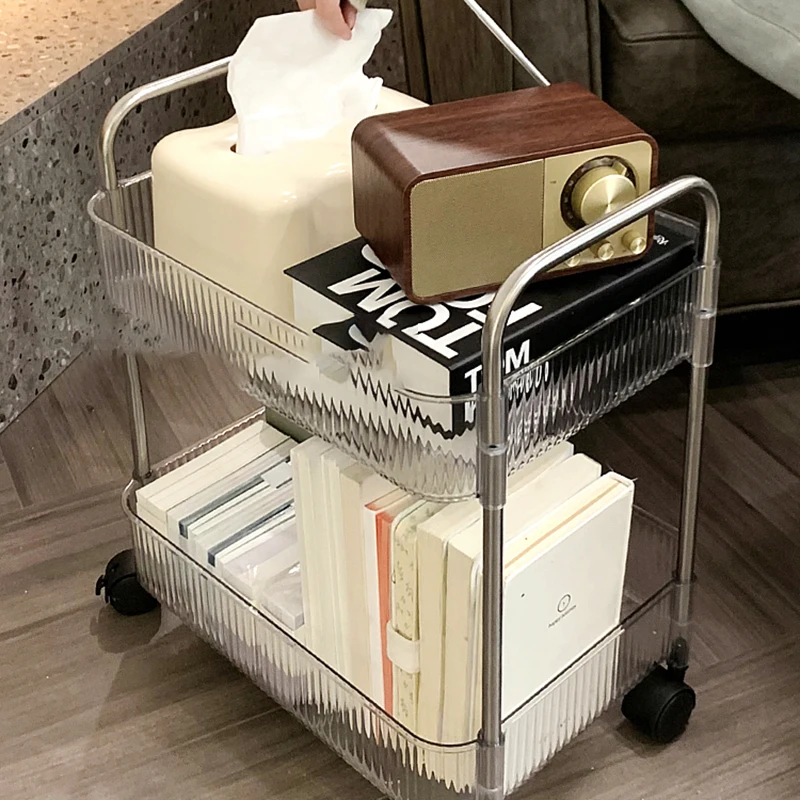 Carrito de salón portátil para Spa, carrito mecánico de diseñador para Hospital, herramientas de belleza, Con Ruedas, muebles Fg19