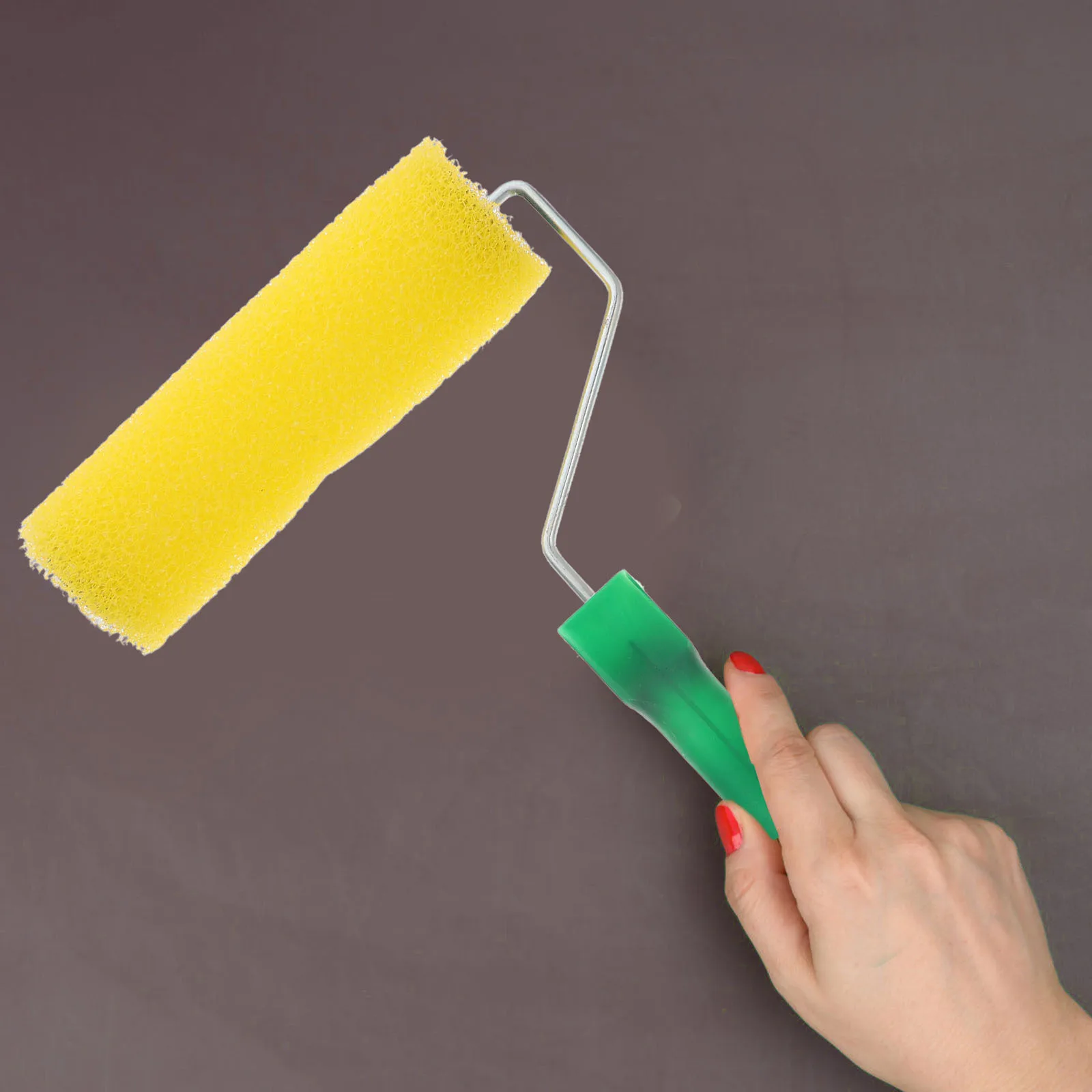 Textured Paint Roller Medium For Wall Painting Ergonomic Handle High Efficiency Even Coverage Durable Material Easy Clean